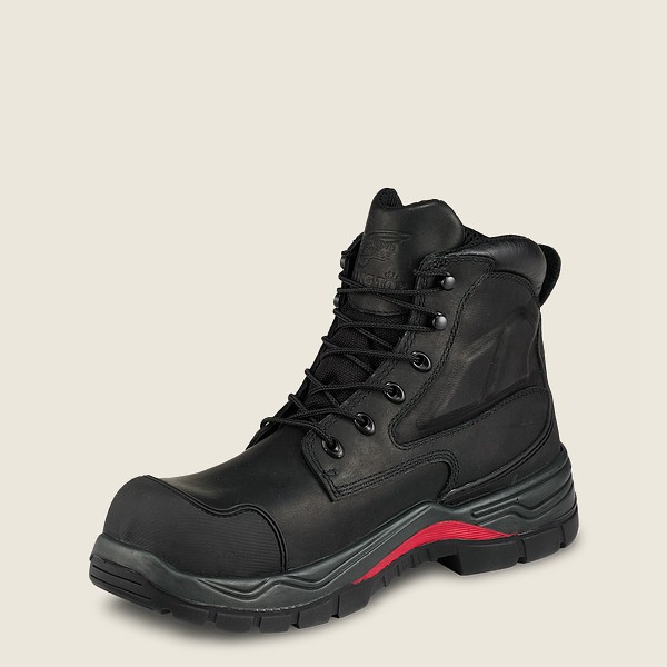 Red Wing Safety Bot Erkek - King Toe® Adc - 6-Inch Waterproof Toe - Siyah - 01OZTDIWC